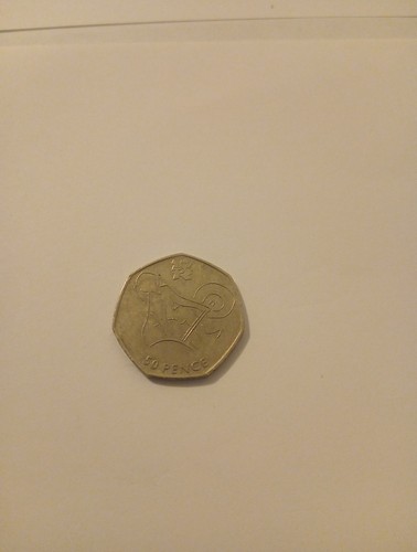 50p olympic wrestling 2011 - 50p,