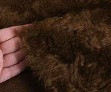Mohair Fabric Teddy Bear German Helmbold 20mm Chocolate Truffle 1/16, 1/8 & 1/4m