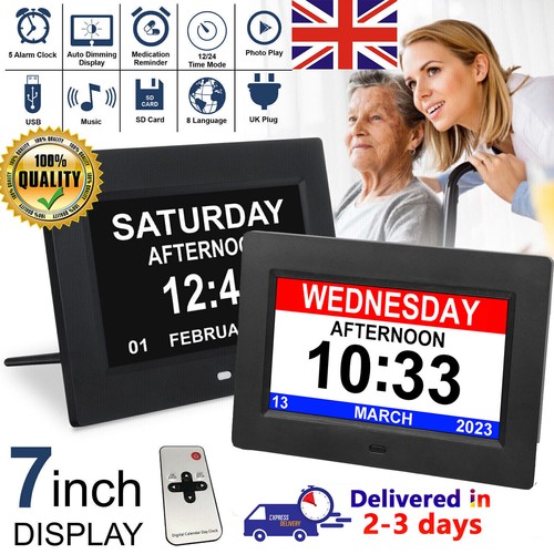 Digital alarm clock - 7",
