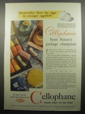 1932 Du Pont Cellophane Ad -