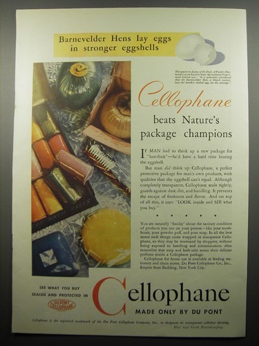 1932 pont cellophane - pont, ad