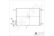 Condenser fits audi a1 - ac,