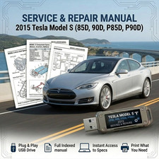 TESLA MODEL S 85D 2015 SERVICE