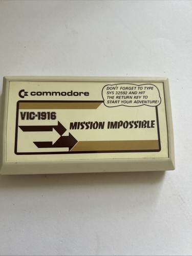 Commodore vic mission - vic-20,