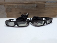 X2 Sony TDG-BR100 3D Active Glasses with Bag