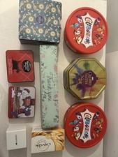 9 Empty Tins And Boxes Celebration Quality Street Favourite Xmas Props  Display