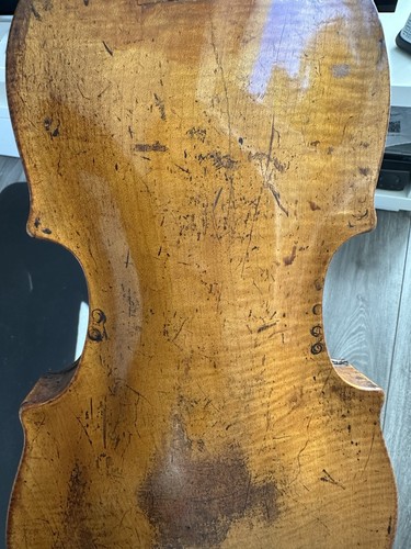 1282 very old violin with - no.,