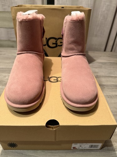 Ugg mini bailey - suede, bow