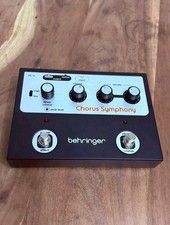 Behringer Chorus Symphony Analog Stereo Chorus / Vibrato Pedal – Brand New