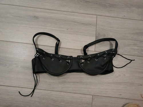 Bnwot black faux leather - bnwot,