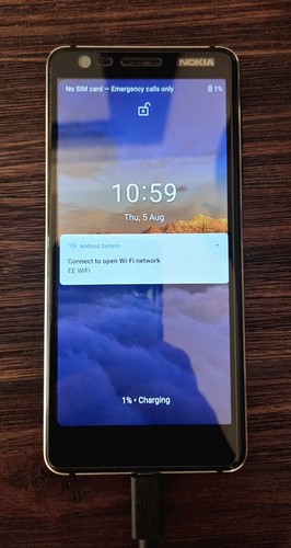 Black nokia mobile - 3.1, phone