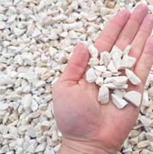 Cream White Chippings Stone