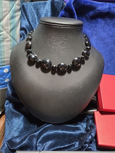 Antique victorian whitby jet - victorian,