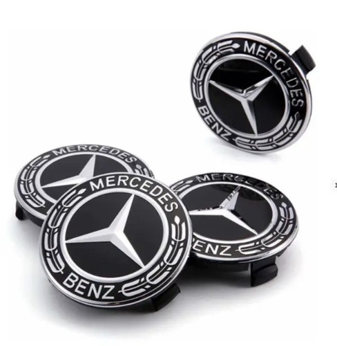 Mercedes black alloy wheel - mercedes,