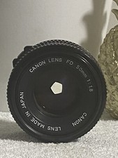 Canon  FD 50mm f1.8 Lens