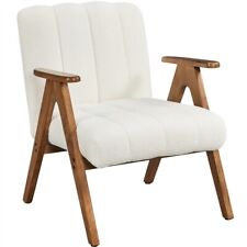Boucle Modern Accent Chair Mid