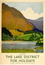VINTAGE RAILWAY POSTER
