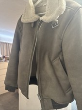 Zara KHAKI DOUBLE -faced