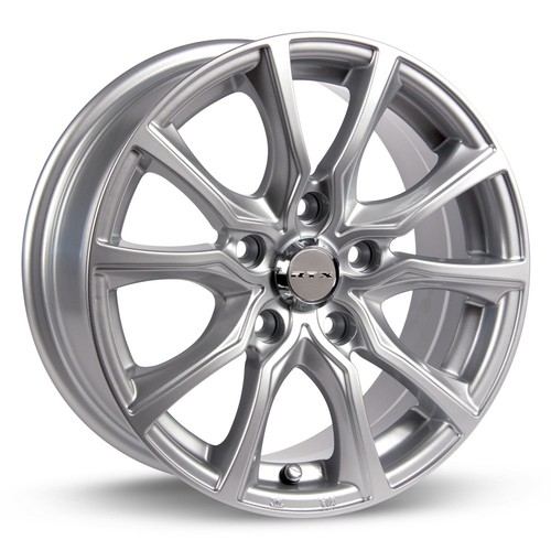 17x7 silver alloy wheel - silver,