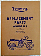 Original triumph 3ta - triumph, parts