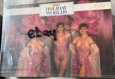 BUTLINS HOLIDAY WORLDS POSTCARD POSTED MINEHEAD SHOWS BUTLINS DANCERS 