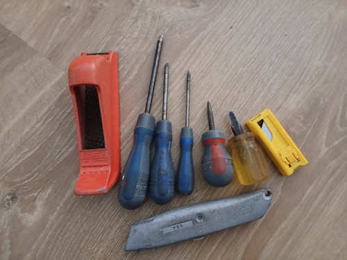 Assorted vintage stanley tools - vintage,