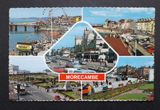 Morecambe multi-view - Lancashire modern postcard