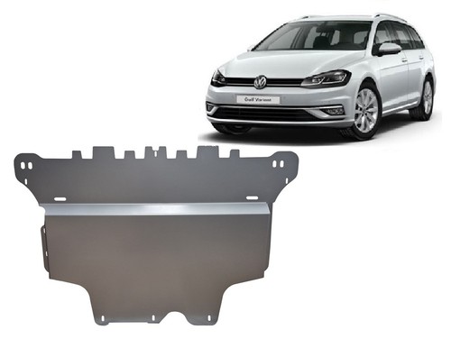 Aluminum sump guard engine and