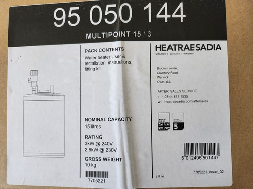 Heatrae sadia multipoint 3 - heatrae,