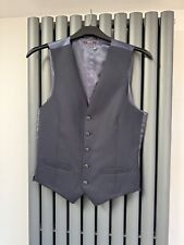 New Ex Chain store pure new wool dark navy waistcoat size 36" regular