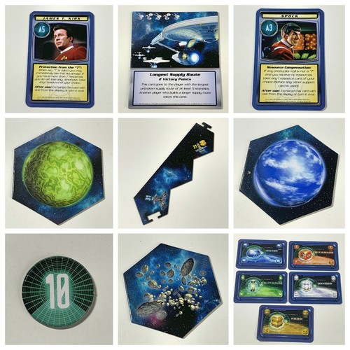 Star trek catan board - star,