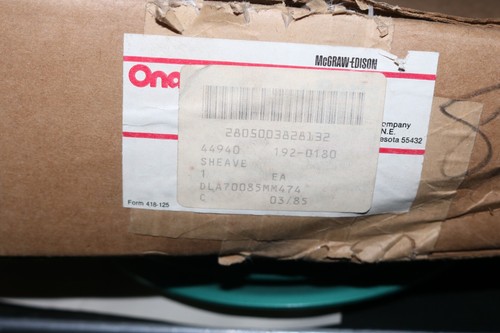 Nos onan generator set - nos, pn