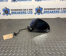 VAUXHALL CORSA E  2018 - OS (DRIVER) ELECTRIC  WING MIRROR IN BLUE