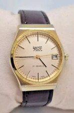 Camy geneve 17 Jewels, Date Vintage unisex watch, manual wind, used.