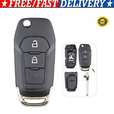 NEW For Ford Ranger T6 2015-19 2 Button Flip Remote Key Fob Shell Case