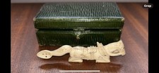 Horse figure carved - horse,