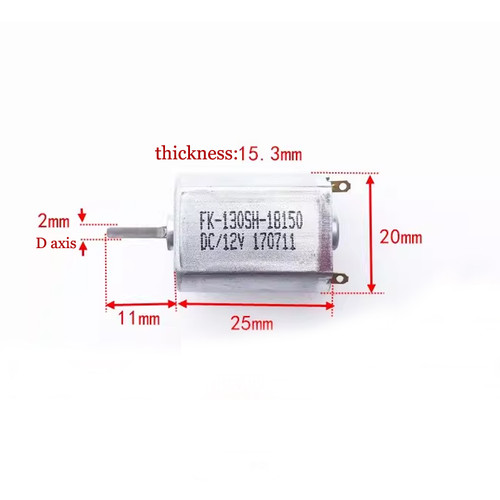 130 motor dc1 - dc1.5v-12v, high