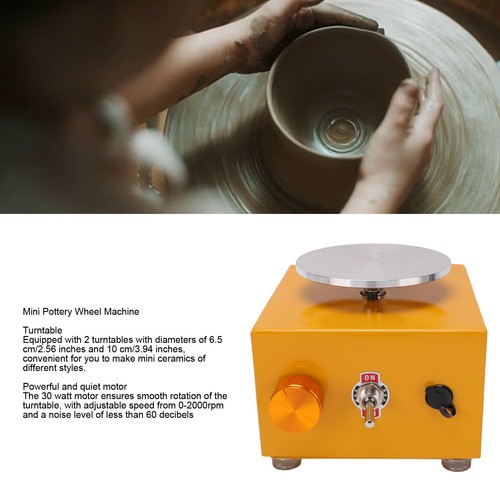 Square mini potter - (yellow),