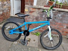 BMX X Rated Furnace Blue with 360° Steering Head and Pegs