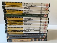 Ingmar Bergman Bundle of 12 DVD’s - All Region 2 Only
