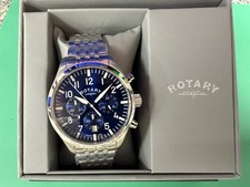 Gents Rotary Chronograph Quartz Watch *BNWB* RRP £220  GB00681/52