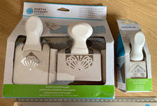 3 Martha Stewart Punches-BUTTERFLY LACE LGE EDGE & CORNER+LAYERED ARCHES CORNER
