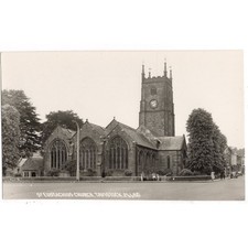 TAVISTOCK Devon, The Church RP Postcard, Unused