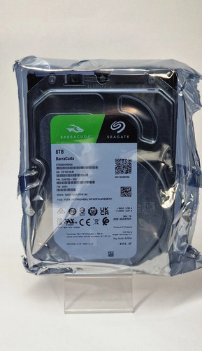 New seagate barracuda 8tb hdd - new,