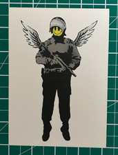 Banksy : Flying Copper -