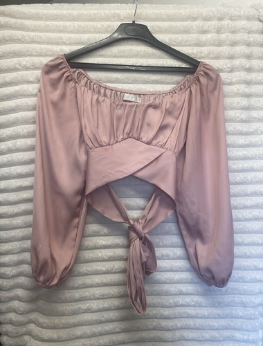 Flamant rose blush pink crop