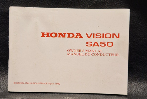 Honda vision sa50 motorcycle - honda,