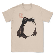 Sad Frog T-Shirt Unimpressed Frog tshirt, Grumpy Frog shirt - Japanese Aesthetic