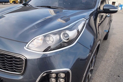 Auto clover chrome headlight - chrome,