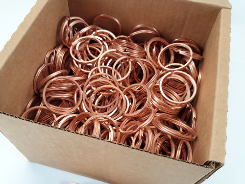 Flat copper plated - flat,